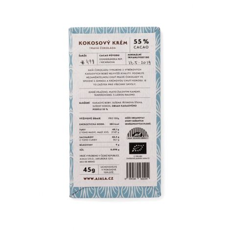 Ciocolată Ajala Coco Cream 55%