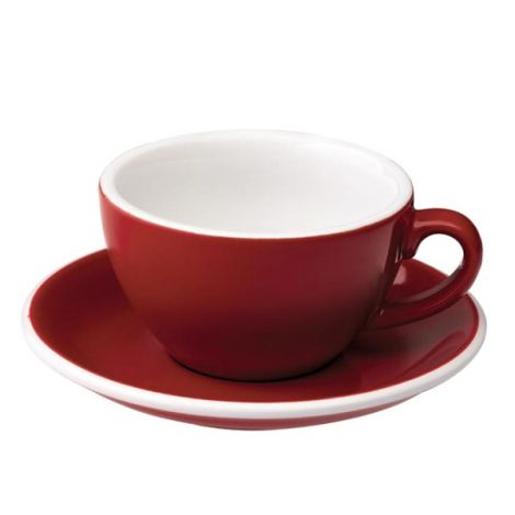 Loveramics Egg - Cappuccino 200ml, ROȘU