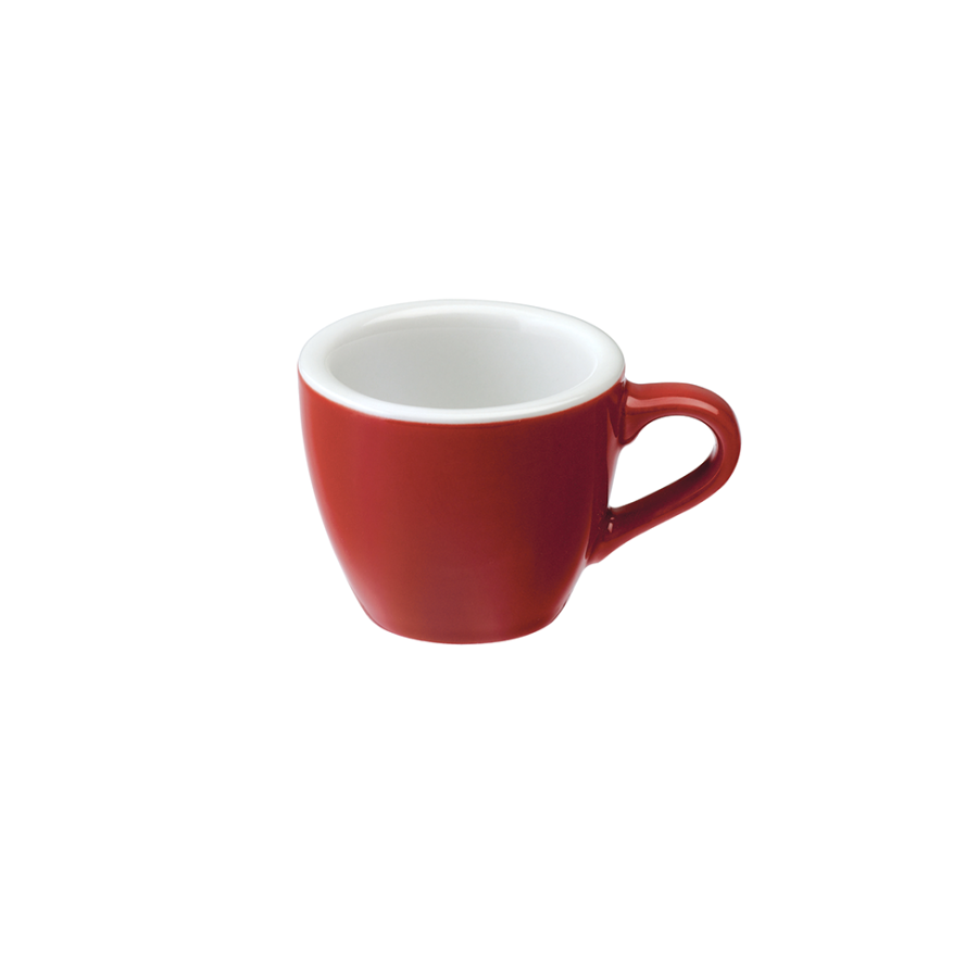 Cupă Loveramics Egg - Espresso 80ml, ROȘU