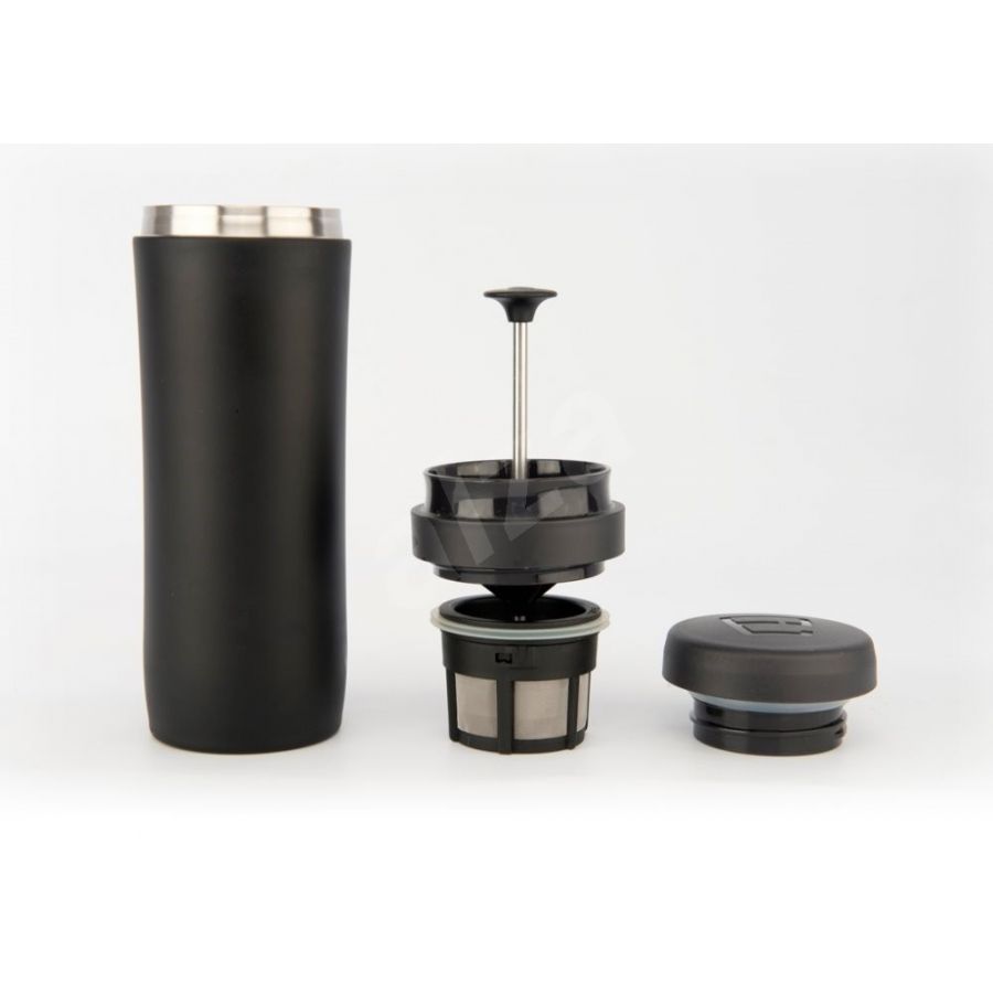 Frenchpress Espro Travel Press 300ml argintiu