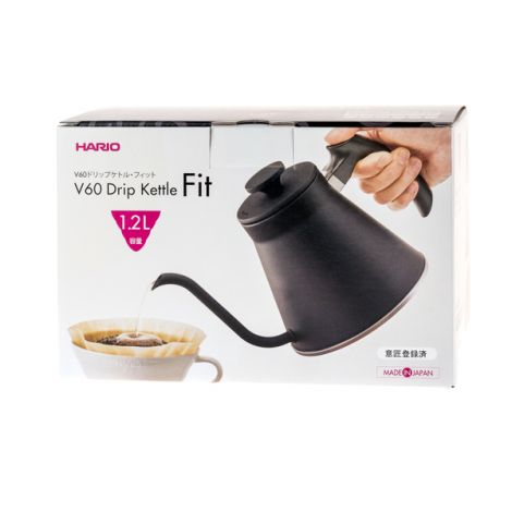 Hario Drip Kettle Negru 1,2L (VKF-120MB)