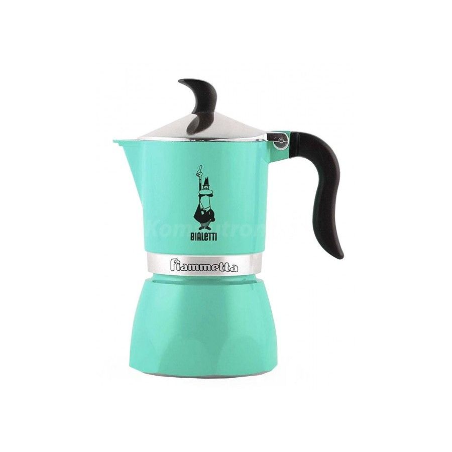 Bialetti Fiammetta 3 cafetieră moka arctic light