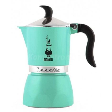 Bialetti Fiammetta 3 cafetieră moka arctic light