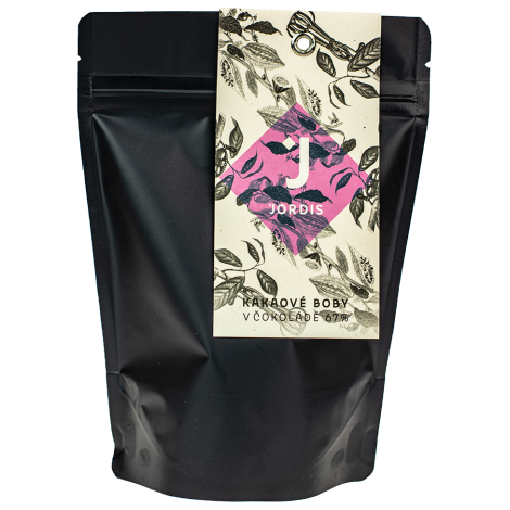 Ciocolată Jordis Boabe de cacao în ciocolată 130g