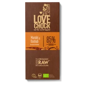 Tabletă de ciocolată Lovechock - migdale și baobab