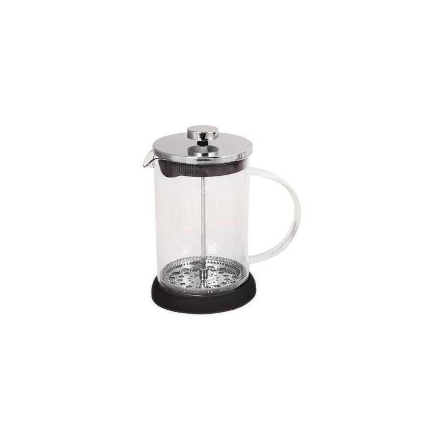 Frenchpress 800ml Kaffia din oțel inoxidabil negru