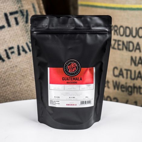 Cafea Rebelbean Guatemala Nacedero 250g, boabe