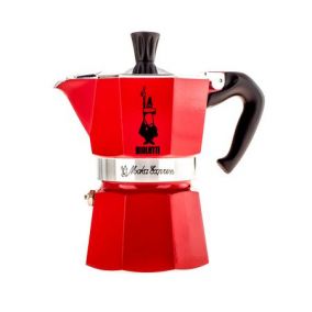 Bialetti Moka Express 3 cafetieră moka roșu
