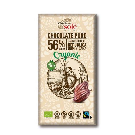 Chocolates Solé - 56% bio ciocolată