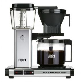 Mașină de cafea Moccamaster KBG Select POLISHED SILVER