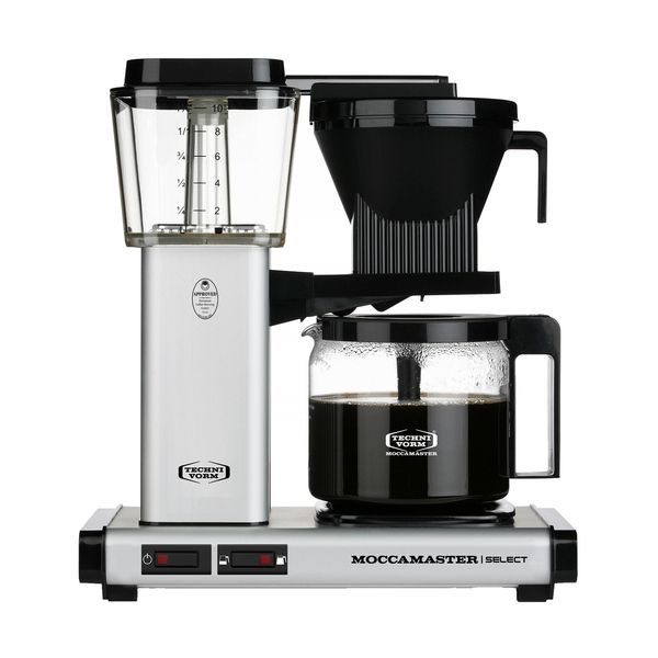 Mașină de cafea Moccamaster KBG Select MATT SILVER