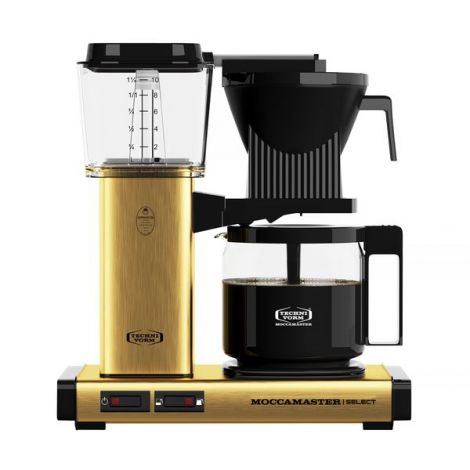 Mașină de cafea Moccamaster KBG Select BRUSHED BRASS