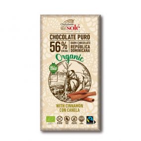 Chocolates Solé - 56 bio ciocolată cu scorțișoară