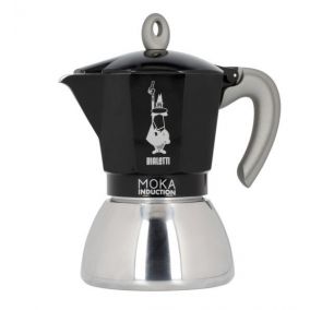 Bialetti Moka Inducție 6 cești negru NOU