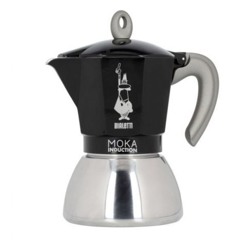 Bialetti Moka Inducție 6 cești negru NOU