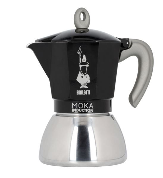 Bialetti Negru Moka Inducție 6 Cești Nou
