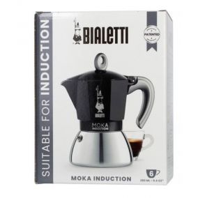 Bialetti Moka Inducție 6 cești negru NOU 2