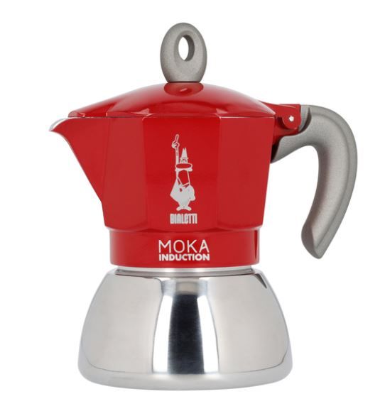 Bialetti Moka Inducție 4 căni roșu NOU