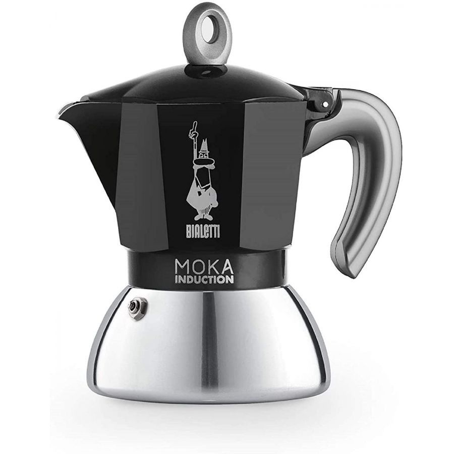 Bialetti Negru Moka Inducție 4 Cești Nou