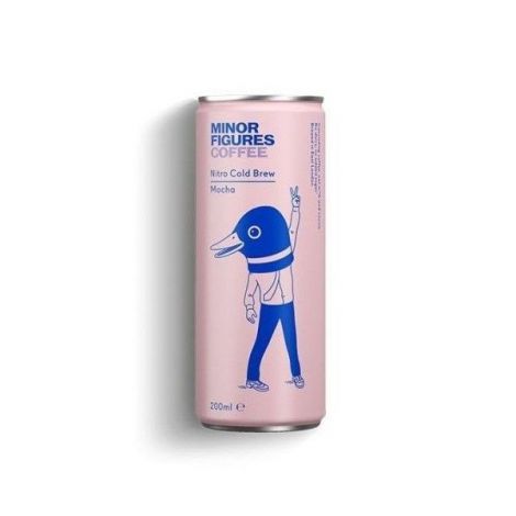 Cold Brew Mocha - băutură de ovăz cu cafea și cacao - Minor Figures Nitro