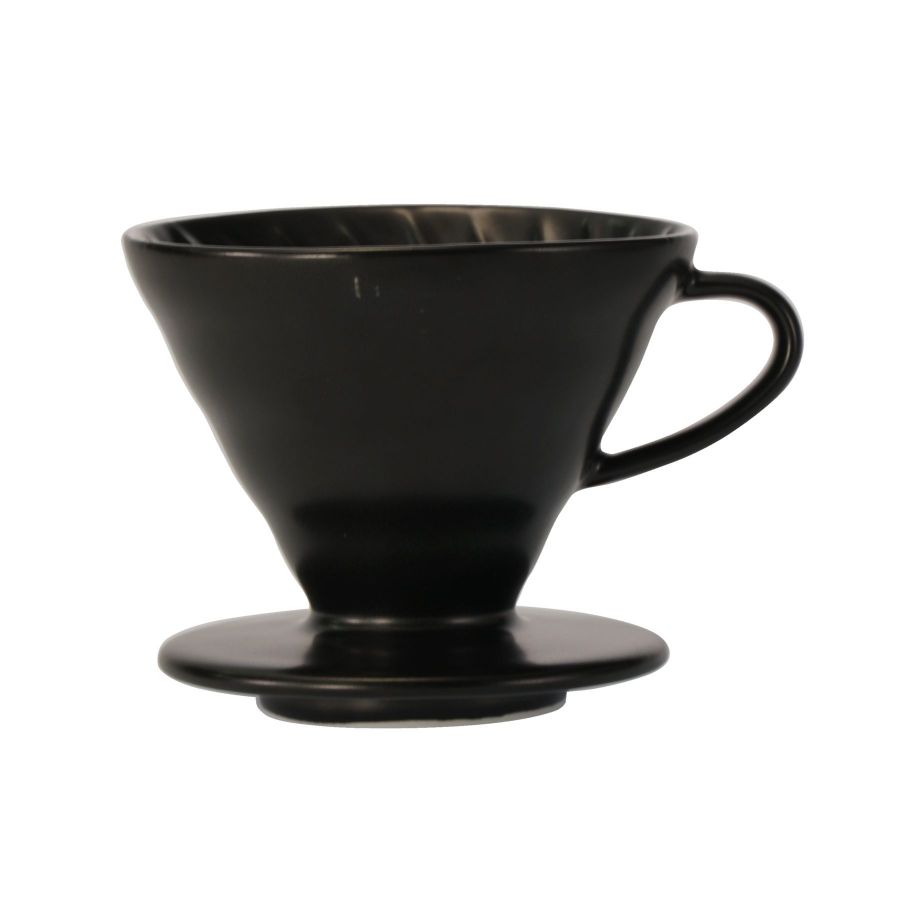 Dripper Hario V60-02 ceramic - negru mat