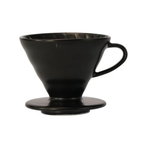Picurător Hario V60-02 ceramic - negru mat
