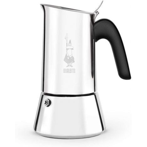 Bialetti Venus 4 cești, ceainic moka cu inducție