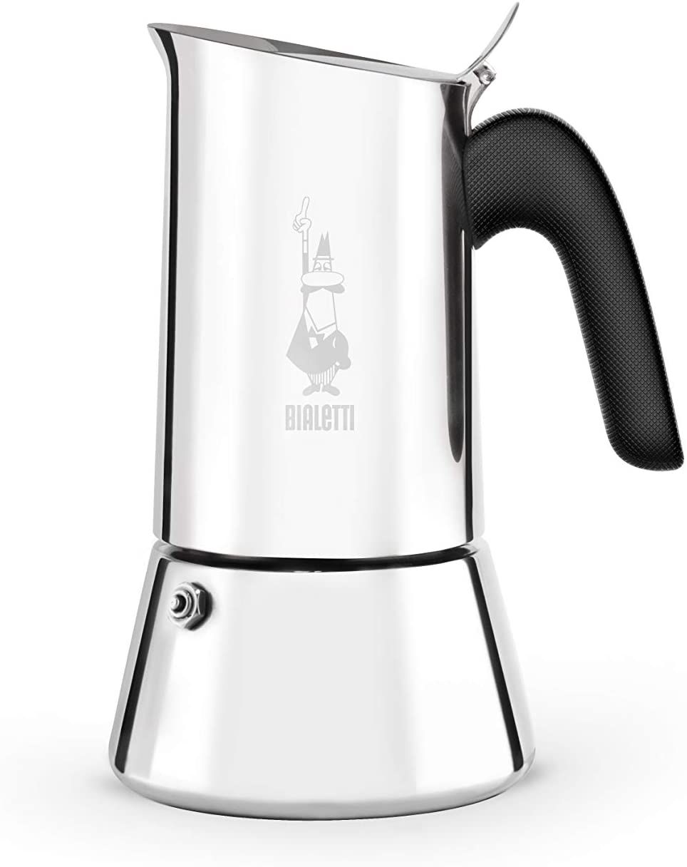 Bialetti Venus 4 Cești, Ceainic Moka Cu Inducție