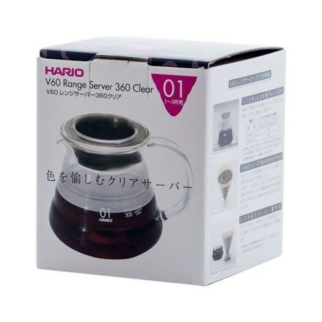 Cafetieră Hario V60 Range Server 360ml (XGS-36TB)