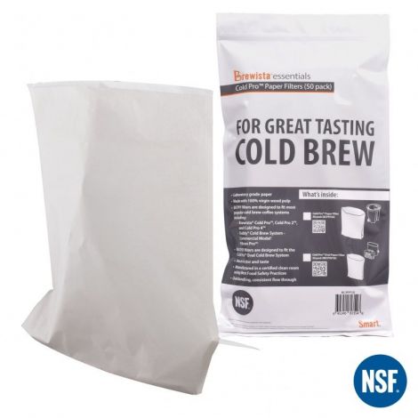 Filtre de hârtie Brewista Essentials Cold Pro™.