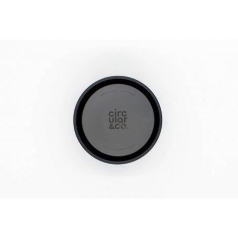 Cupa circulară (rCup) Cremă și negru 227ml