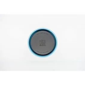 Cupa circulară (rCup) negru și albastru 340ml