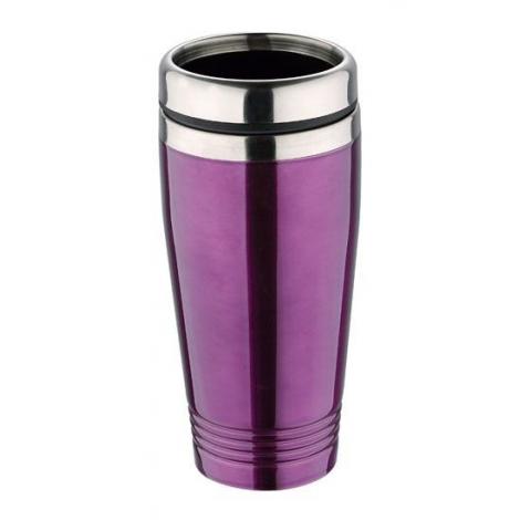 Termohrnek nerez 425ml, fialový