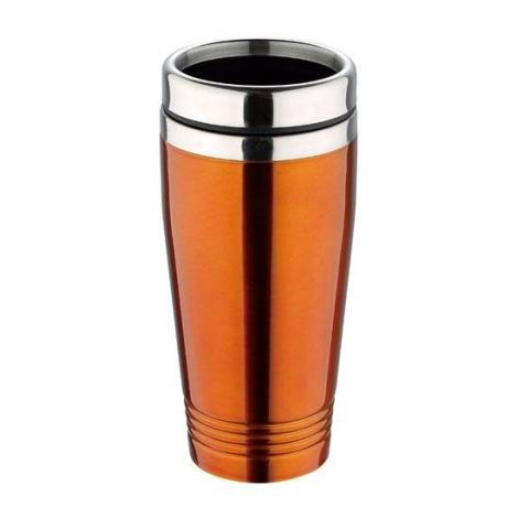 Termohrnek nerez 425ml, oranžový