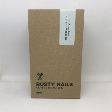 Cafea Rusty Nails Sumatra Koerintji, 250g