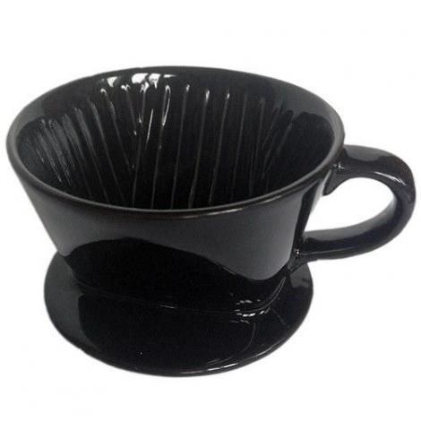 Ceramic drip Kaffia 1-2 căni negru