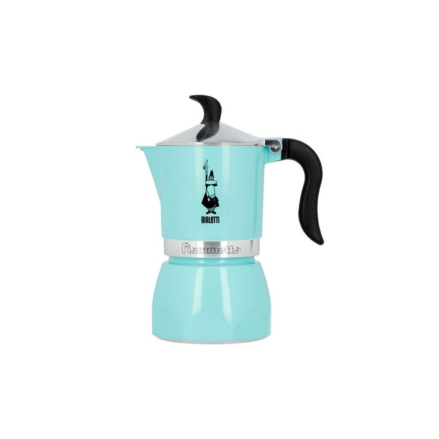 Bialetti Fiammetta 3 lumina albastru cafetieră moka albastru