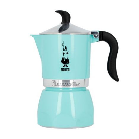 Bialetti Fiammetta 3 lumina albastru cafetieră moka albastru