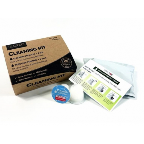 Kit de curățare a capsulelor Sealpod - Nespresso ® Kit de curățare