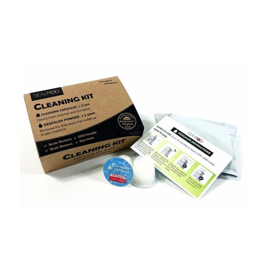 Kit de curățare a capsulelor Sealpod - Nespresso ® Kit de curățare