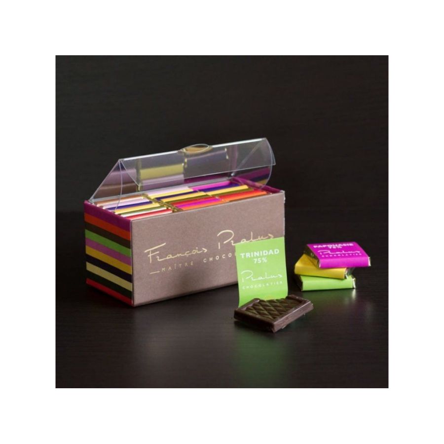 Set de degustare - bibliotecă de călătorie Francois Pralus, 120g