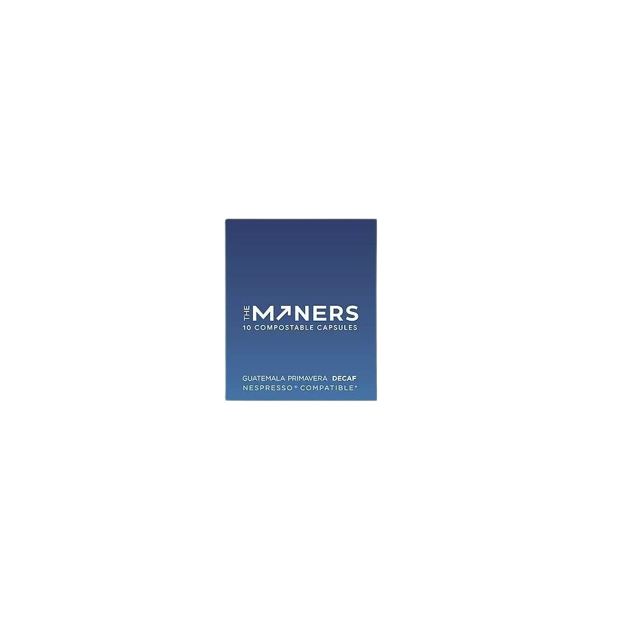 The Miners Coffee capsule Nespresso - Guatemala Decaf