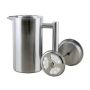 Presă franceză modernă din oțel inoxidabil, cu o capacitate de 350 ml, pentru prepararea ușoară a cafelei proaspete. De asemenea, potrivit pentru prepararea ceaiurilor sau a ierburilor.