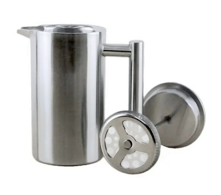 French press din oțel inoxidabil 350ml Kaffia - Argintiu