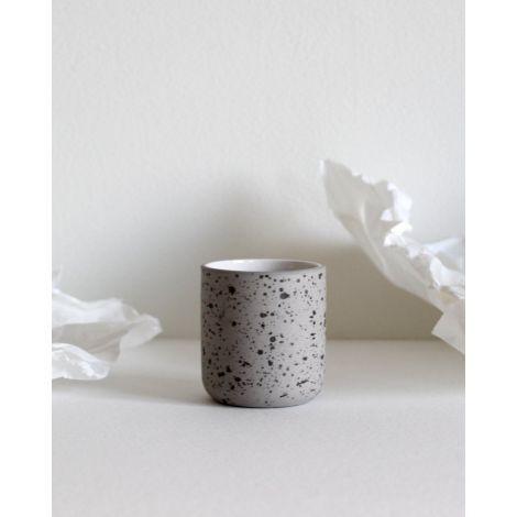 Ceașcă de cafea espresso stil Kaffia 80 ml - gri