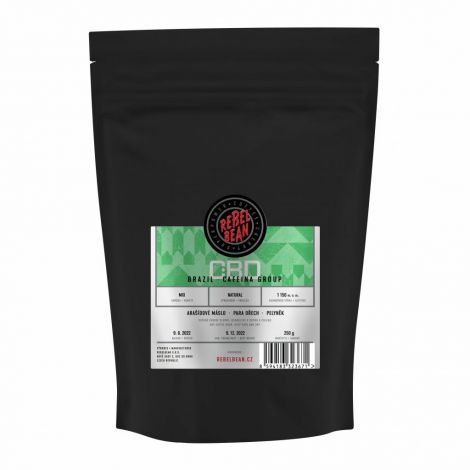 Cafea CBD Rebelbean Brazilia Cafeina Group, 250 g