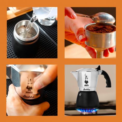 Cafetieră moka Bialetti Brikka 2