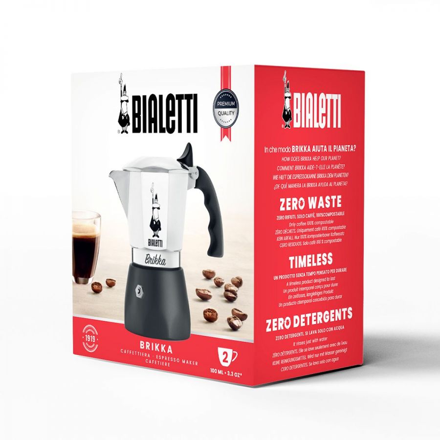 Cafetieră moka Bialetti Brikka 4