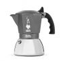 Fierbător Moka Bialetti Brikka Moka cu supapă patentată pentru o cremă unică și o extracție mai scurtă la o presiune mai mare. Versiune pentru aragaz cu inducție. Capacitate: 170ml.