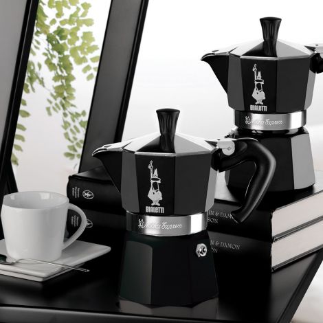 Bialetti Moka Express 3 cafetieră moka negru
